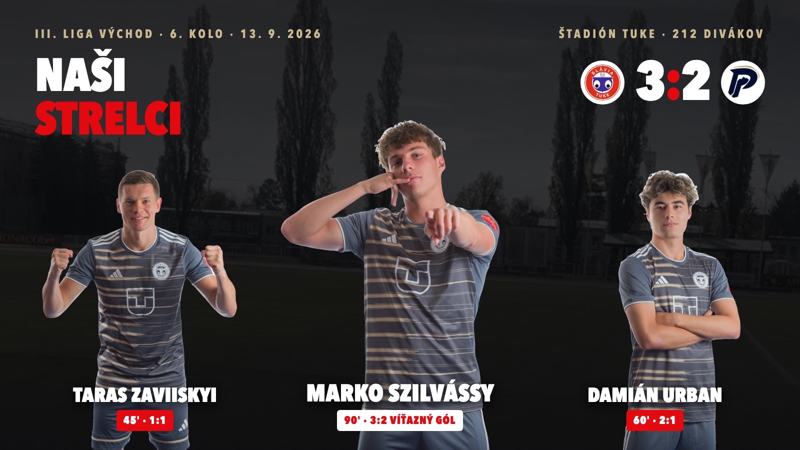 Szilvássy rozhodol v 90. minúte! Slávia zdolala Poprad 3:2